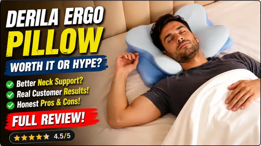 Derila Ergo Memory Foam Pillow Reviews-Here's What Surprised Me 2 Derila Ergo Memory Foam Pillow Reviews 2026 Is It Worth Buying