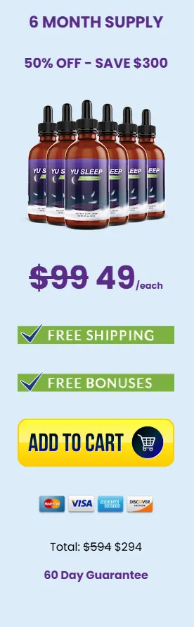 YuSleep Review (2026): Does This Natural Sleep Supplement Really Work? 18 Yu Sleep 6 Bottle
