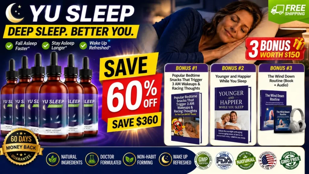 YuSleep Review (2026): Does This Natural Sleep Supplement Really Work? 3 YuSleep Review Does This Natural Sleep Supplement Really Work