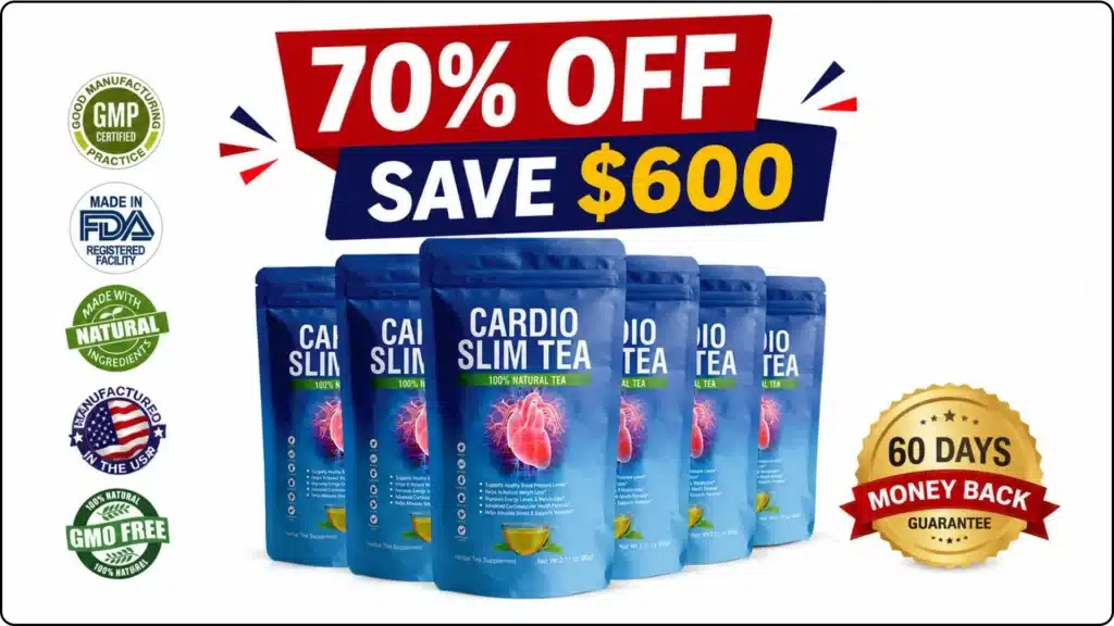 Cardio Slim Tea Review (2026): Can This Herbal Tea Really Support Healthy Blood Pressure & Weight Management?